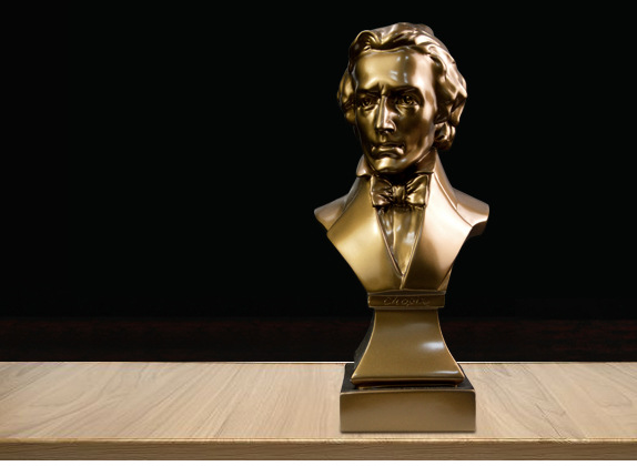 Tv Art And Craft - Piano Composer Musician Chopin statue BUST