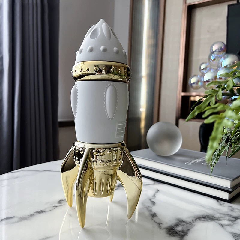 Tv Art And Craft - Space Rocket Ornaments,Creative Artwork Decor,Rocket Model