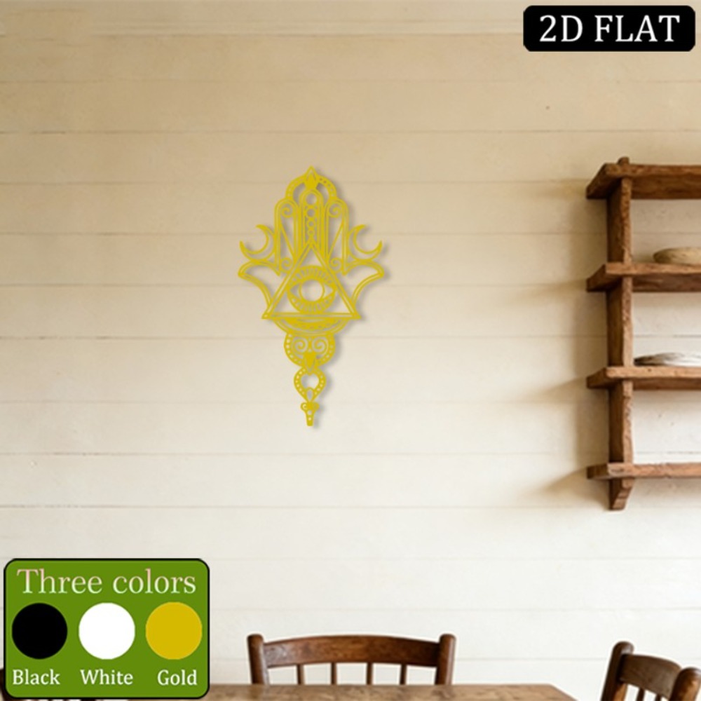 Art & Craft Kids Toys - CIFBUY Metal Wall Art Hamsa Evil