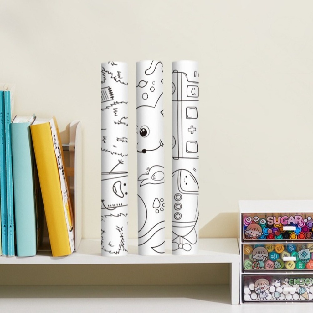 Art Craft Book - Fun 3m Painting Graffiti Scroll DIY