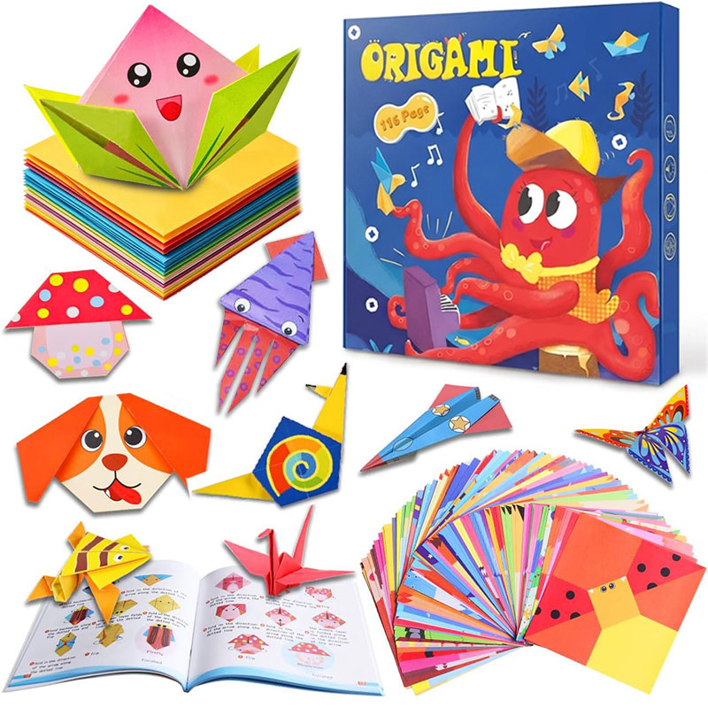 Art Craft Book - Origami Paper Craft Kits Guiding Book