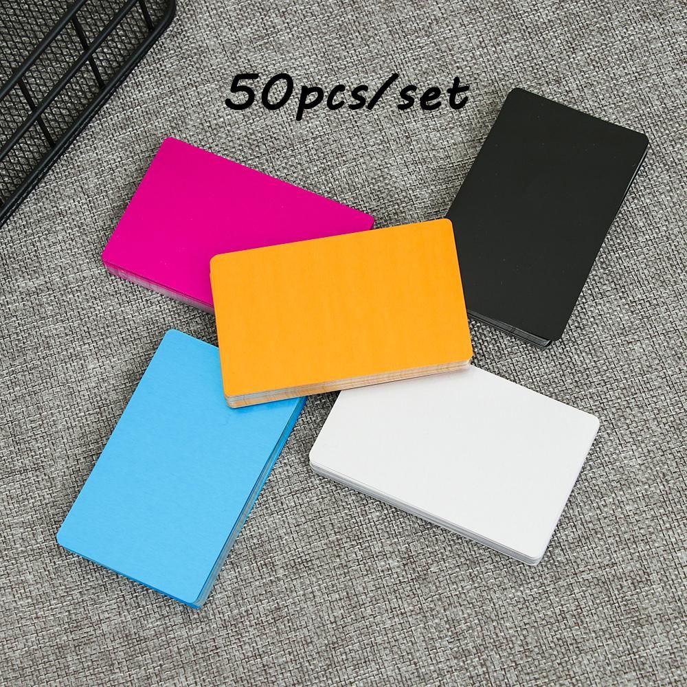Art Craft Logo - Fashion Metal Business Card Blank Material