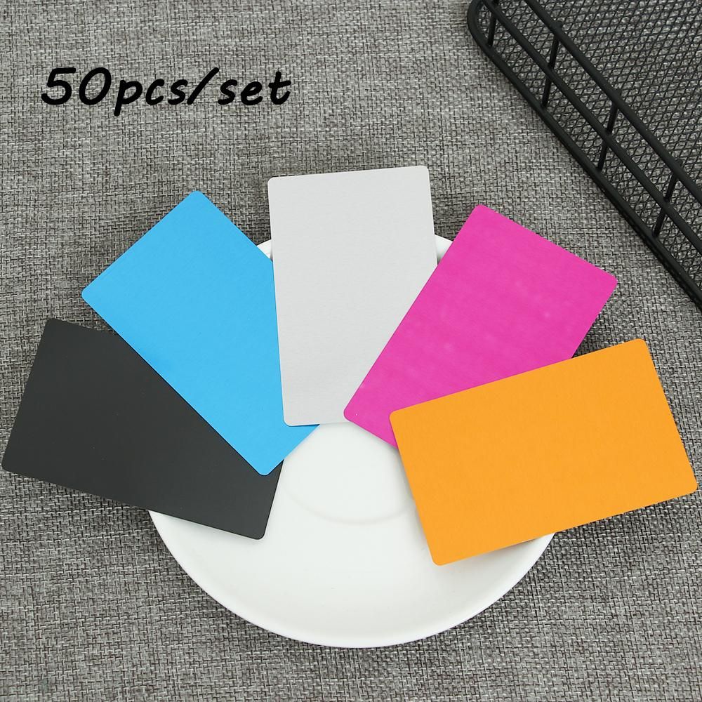Art Craft Logo - Metal Business Card Blank Material Aluminum