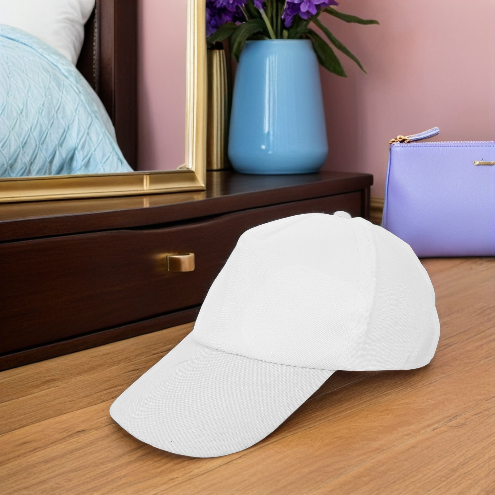 Art Craft Painting - 1Set Plain White Kids Baseball Caps