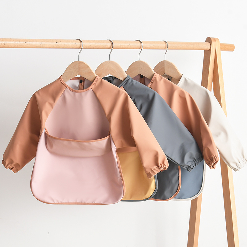 Kids Baby Long Sleeved PU Bibs - Art Craft Girl recension och pris