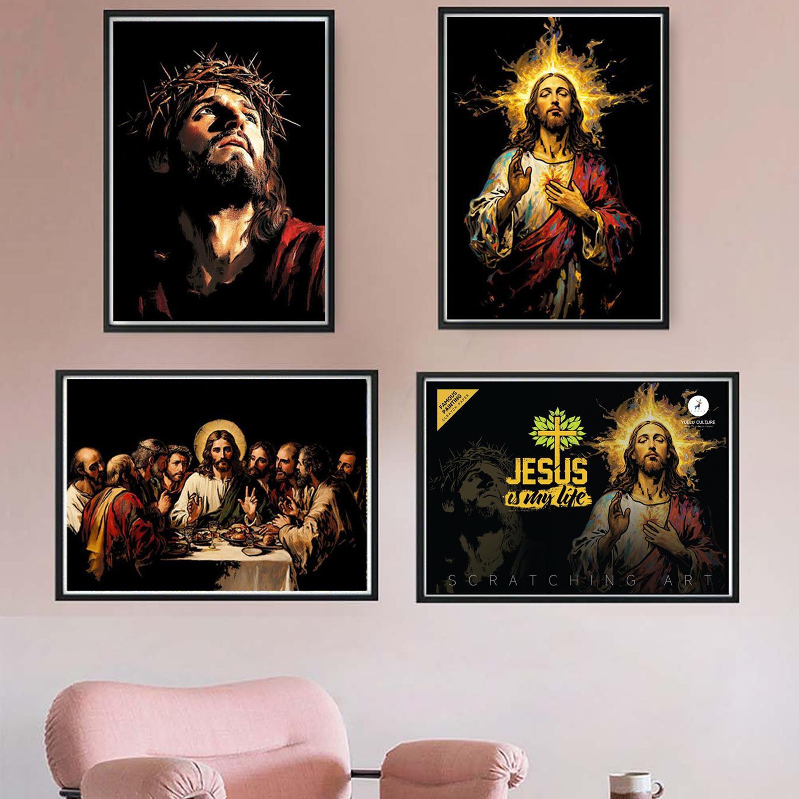 Scratch Book Jesus Scratch Pai - Art Craft Book recension och pris
