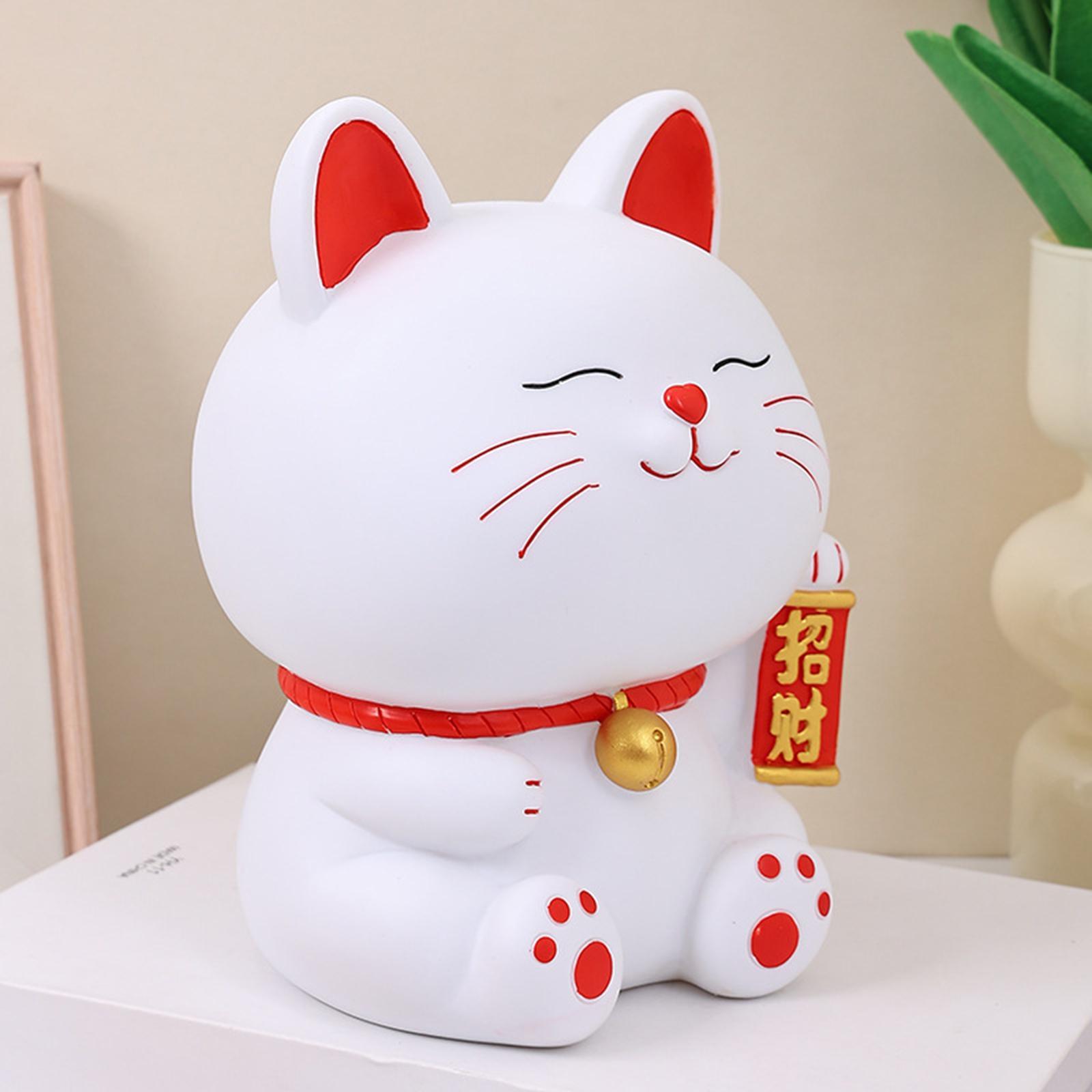 Lucky Cat Piggy Bank Cute Cart - Art Craft Cat recension och pris