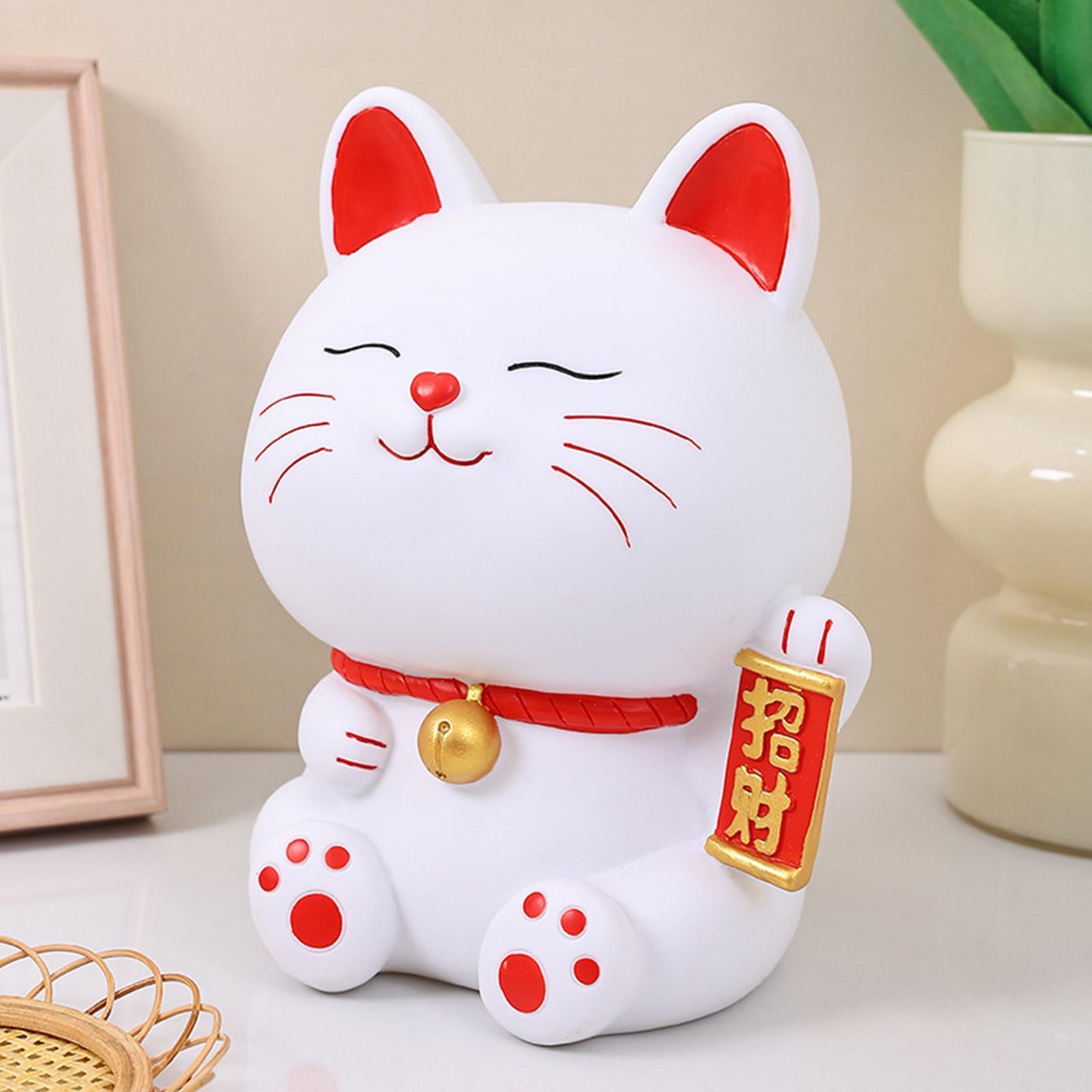 Lucky Cat Piggy Bank Cute Cart - Art Craft Cat recension och pris