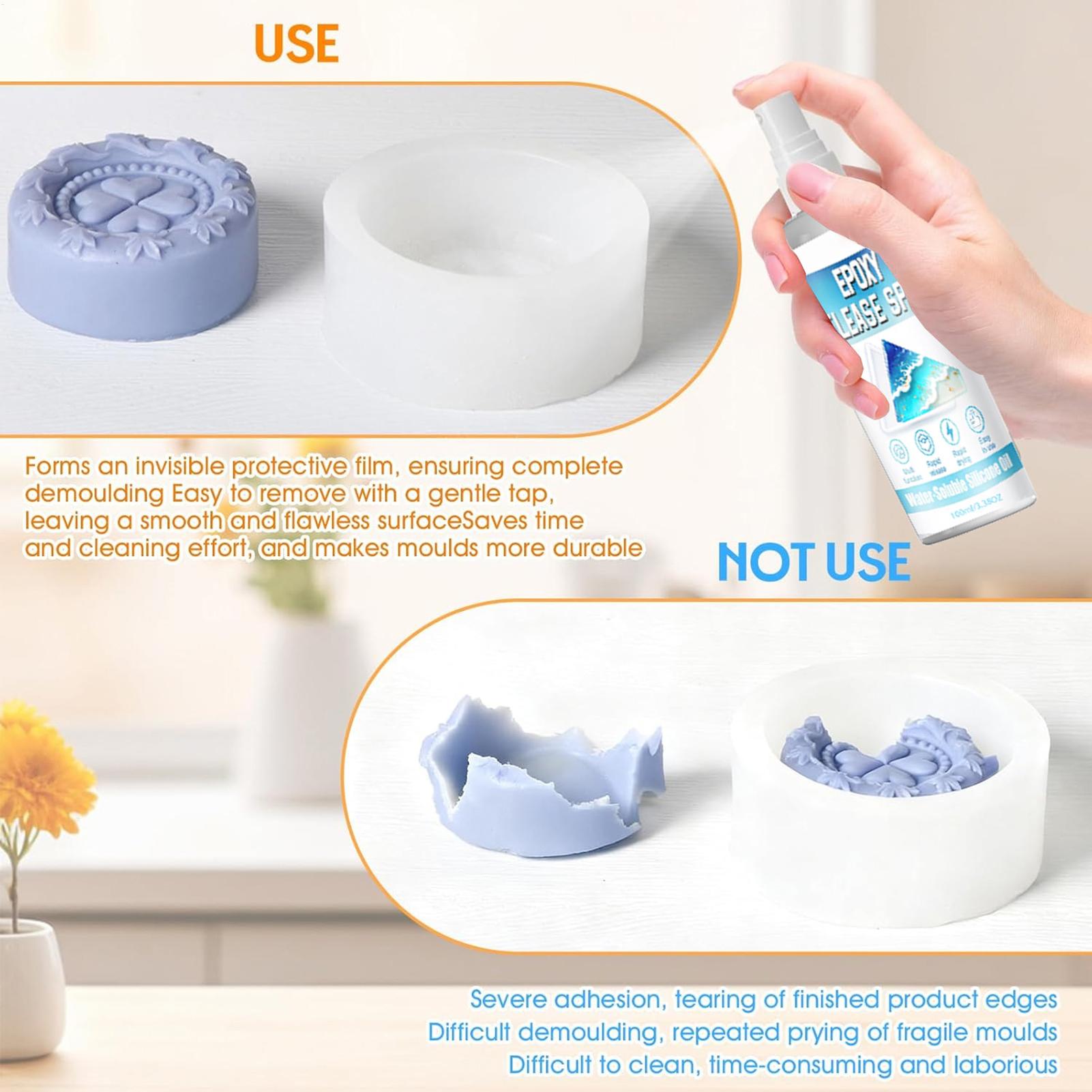 100ml Silicone Release Spray E - Resin Casting Mold recension och pris