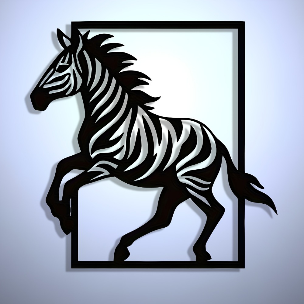 CIFBUY Metal Wall Art Elegant  - Art Craft Zebra recension och pris