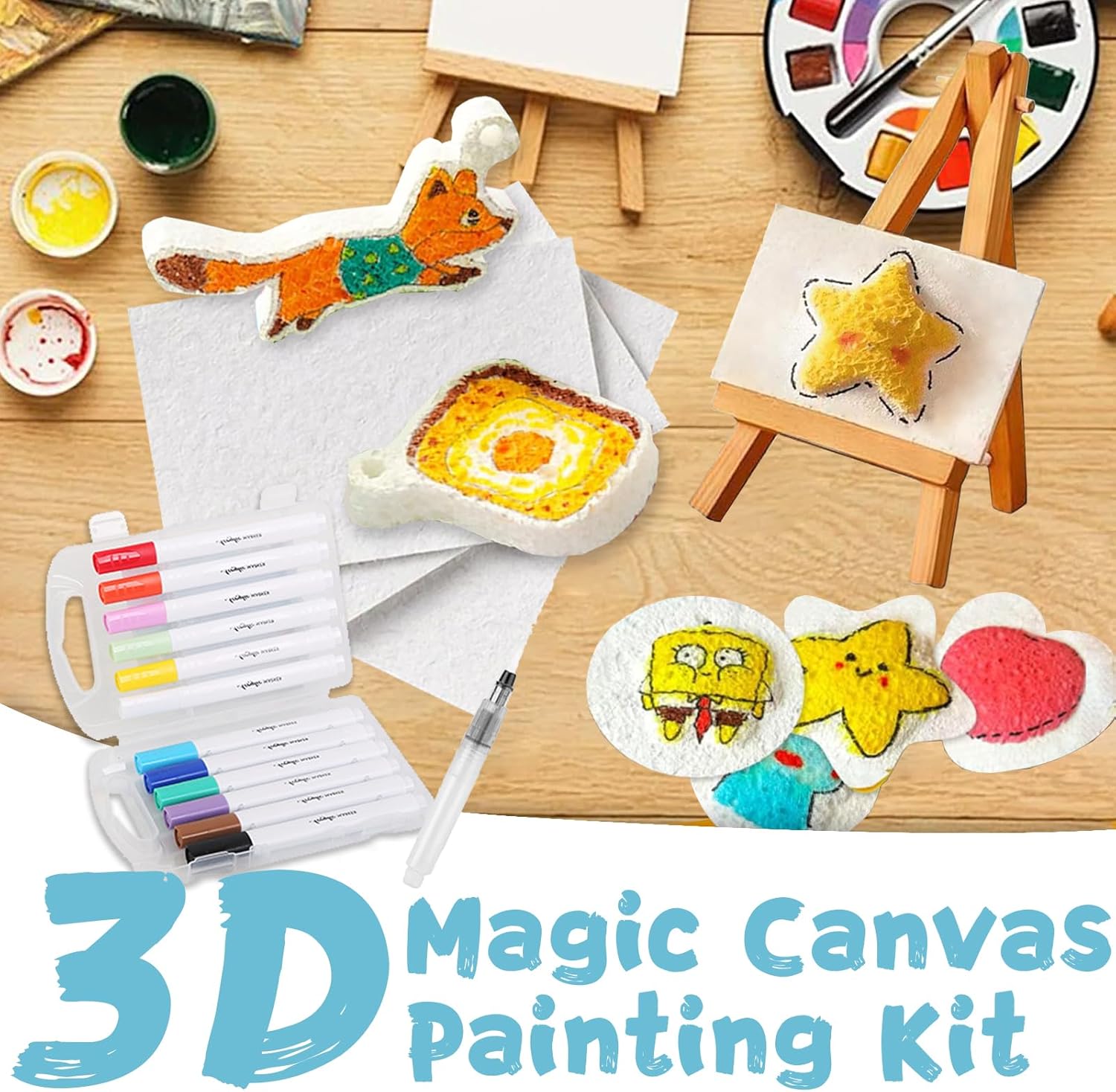 3D Puffy Foam Texture Painting - Art Craft For Kids recension och pris