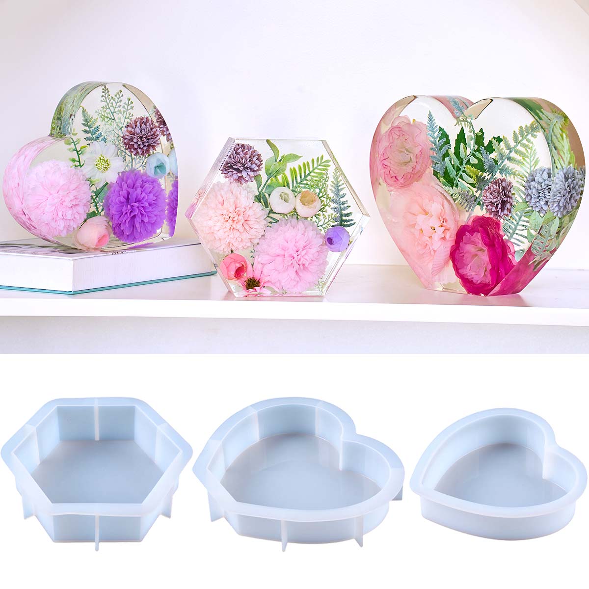 Large Love Silicone Mold DIY H - Resin Casting Mold recension och pris