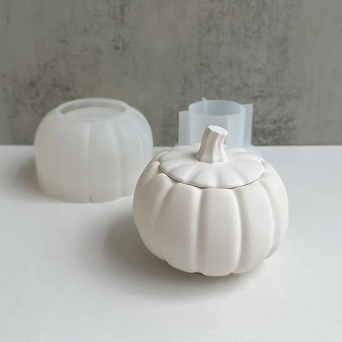 5'' Large Pumpkin Jar Mold, Ha - Resin Casting Mold recension och pris