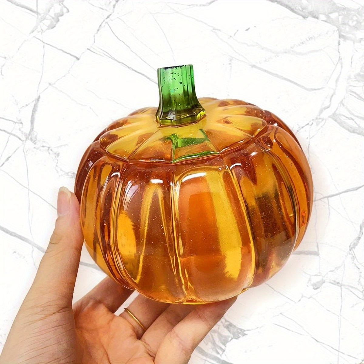 5'' Large Pumpkin Jar Mold, Ha - Resin Casting Mold recension och pris