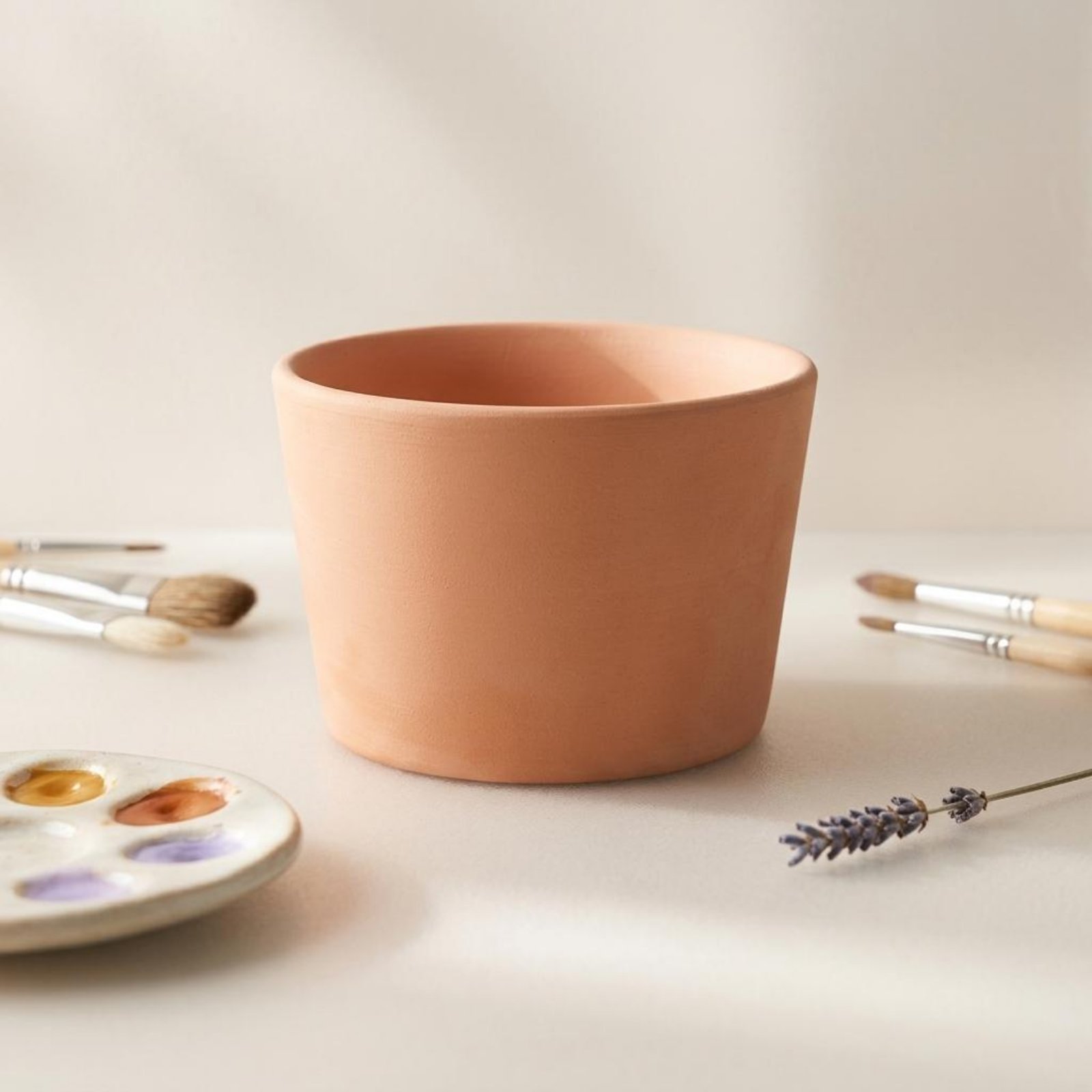 Bisque Pottery Cup Gift Idea U - Art Craft Class recension och pris