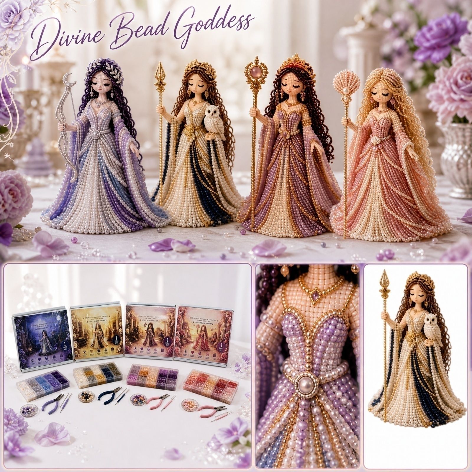 Divine Beaded Goddess DIY Craf - Art Craft House Making recension och pris