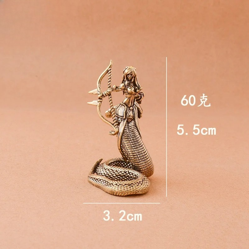 1pcs  Brass Medusa Ornaments A - Tv Art And Craft recension och pris