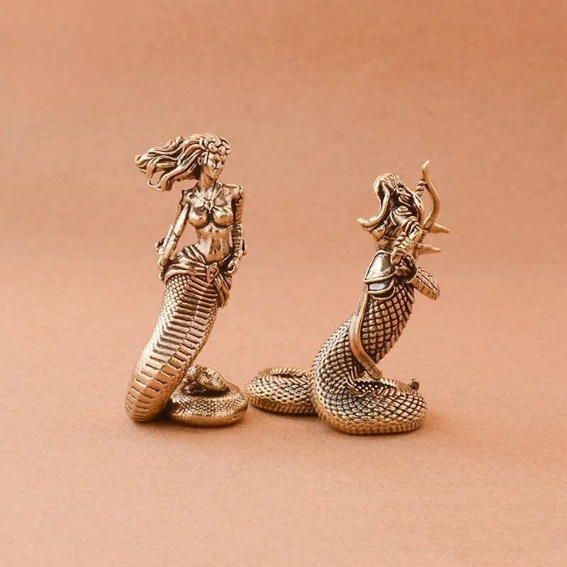 1pcs  Brass Medusa Ornaments A - Tv Art And Craft recension och pris