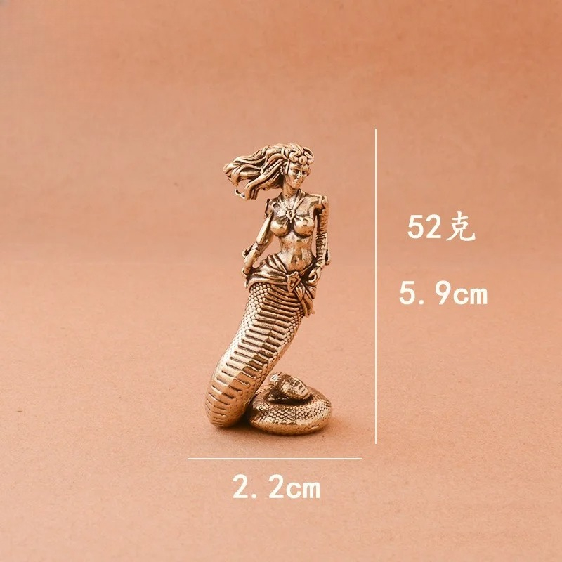 1pcs  Brass Medusa Ornaments A - Tv Art And Craft recension och pris