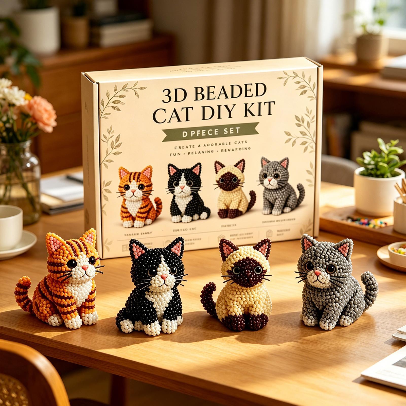 DIY Animal Beading Kit Cute 3D - Art Craft Class recension och pris