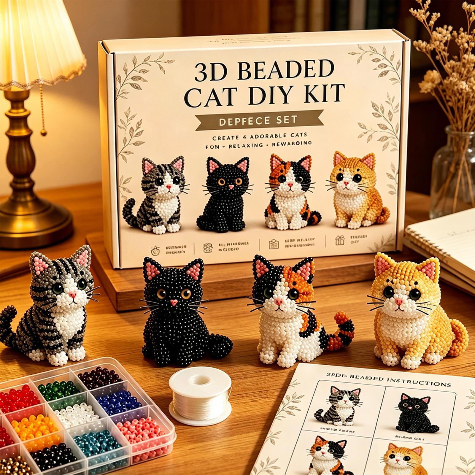 DIY Animal Beading Kit Cute 3D - Art Craft Class recension och pris