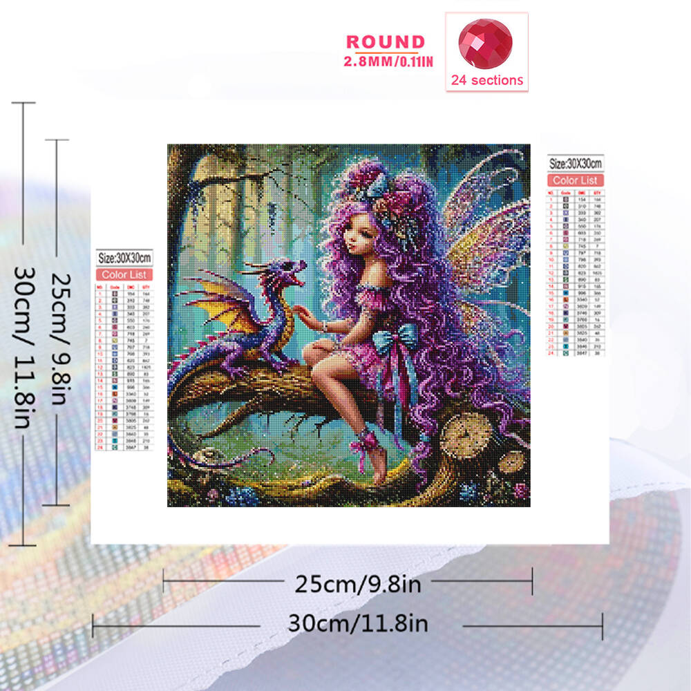 Full Square Round Diamond Mosa - Art Craft Girl recension och pris