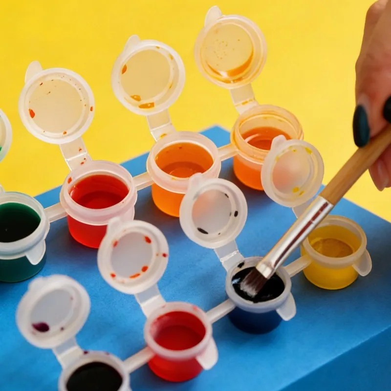 10/30/50PCS Empty Paint Pots M - Art And Craft With Paint recension och pris