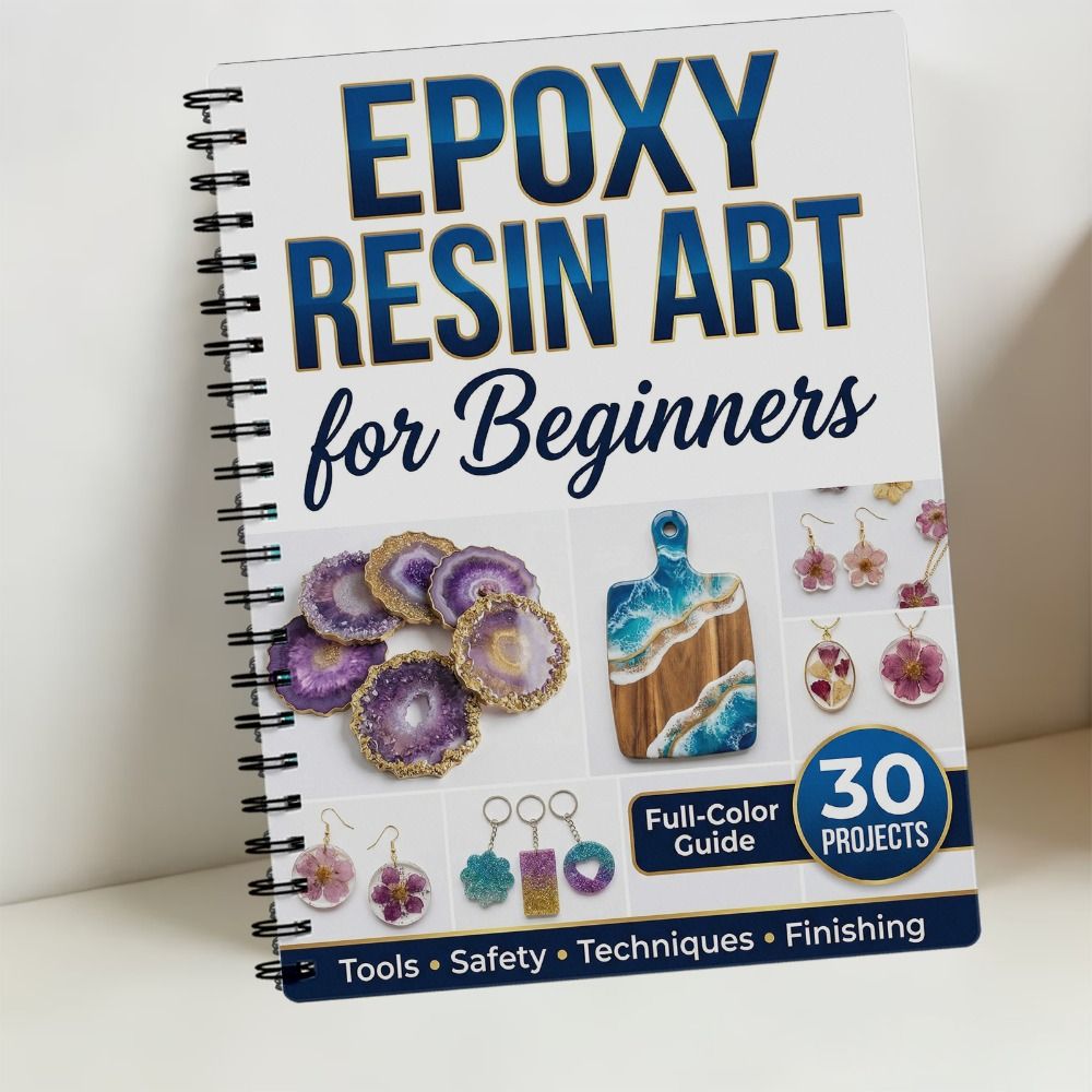 Step-by-Step Epoxy Resin Art H - Art Craft Book recension och pris