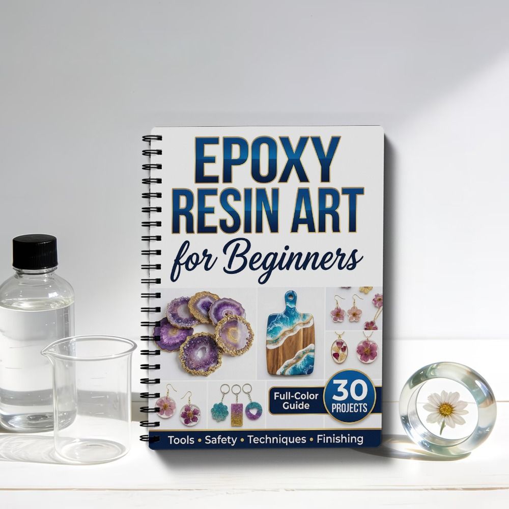 Step-by-Step Epoxy Resin Art H - Art Craft Book recension och pris