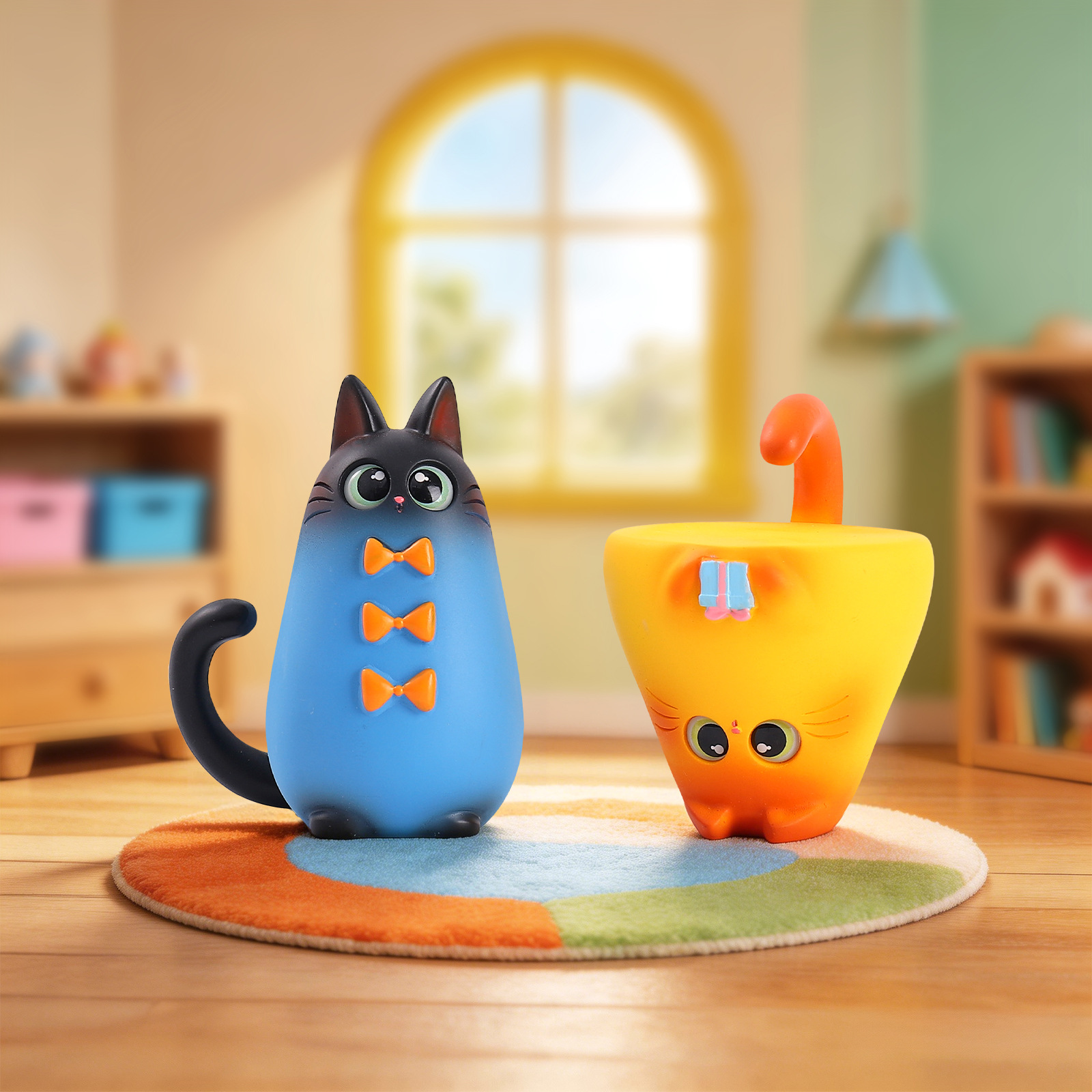 Blind Box Cat Figurine Resin C - Art Craft Cat recension och pris
