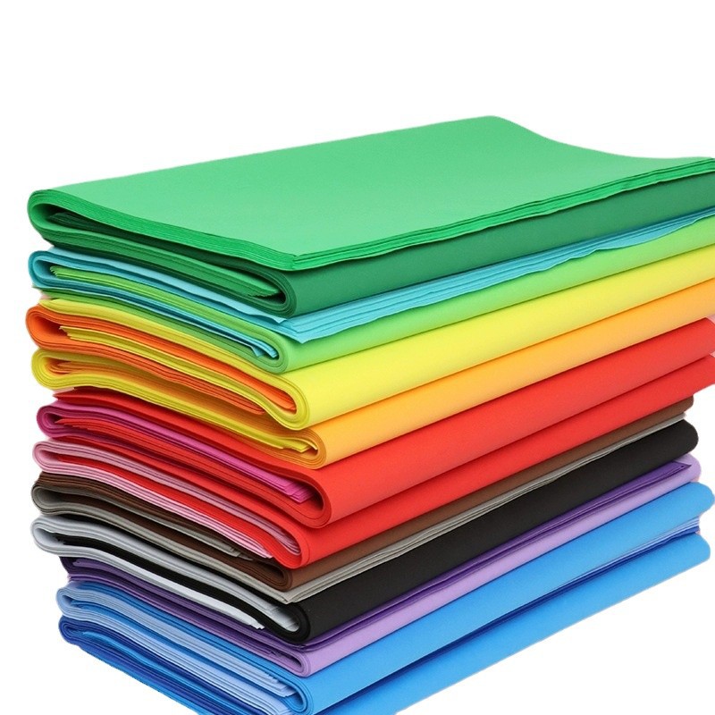 10 Sheets 50x90cm Colored Spon - Art Craft For Kindergarten recension och pris
