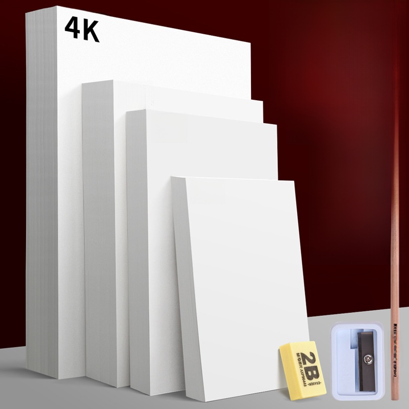 Thickened White Card Paper A4A - Art Craft For Kindergarten recension och pris