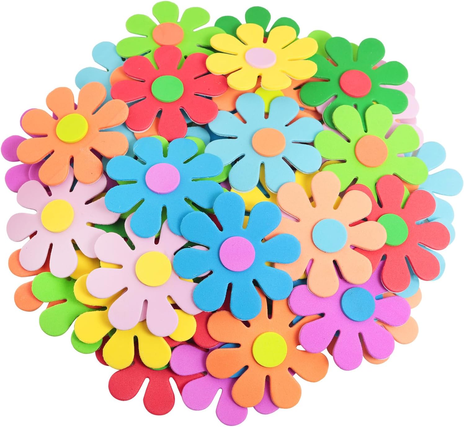 3D flower foam stickers Spring - Art Craft For Kids recension och pris