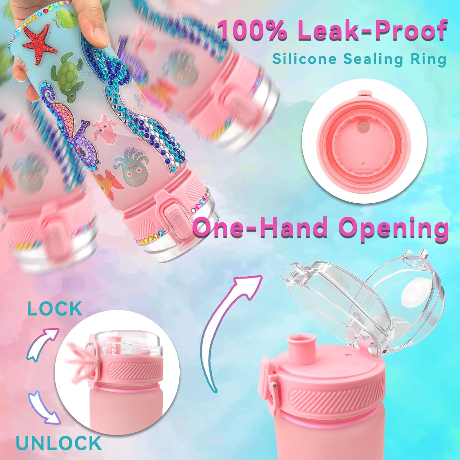 Decorate Your Own Water Bottle - Art Craft Girl recension och pris