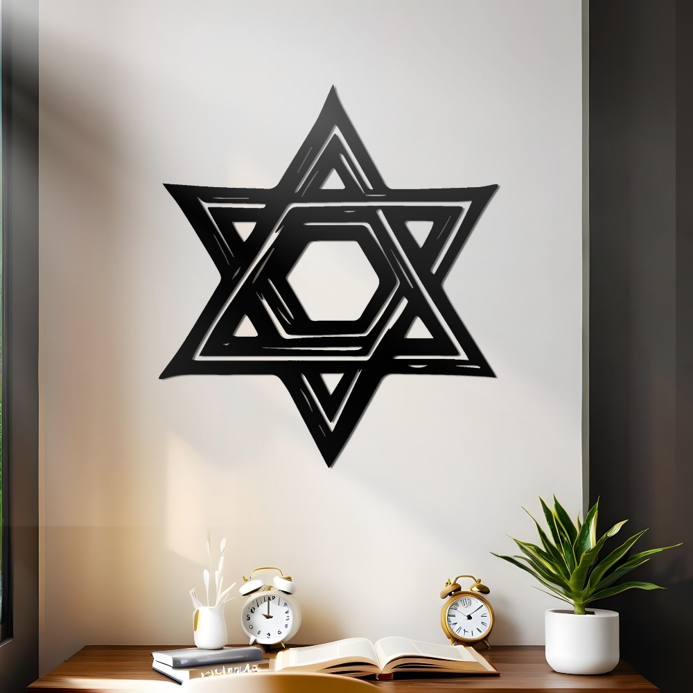 CIFBUY Iron Wall Art Star of D - Art & Craft Kids Toys recension och pris