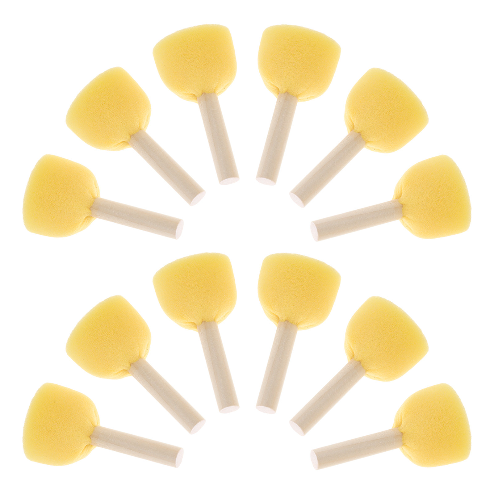 40Pcs Round Sponge Paint Brush - Art And Craft With Paint recension och pris