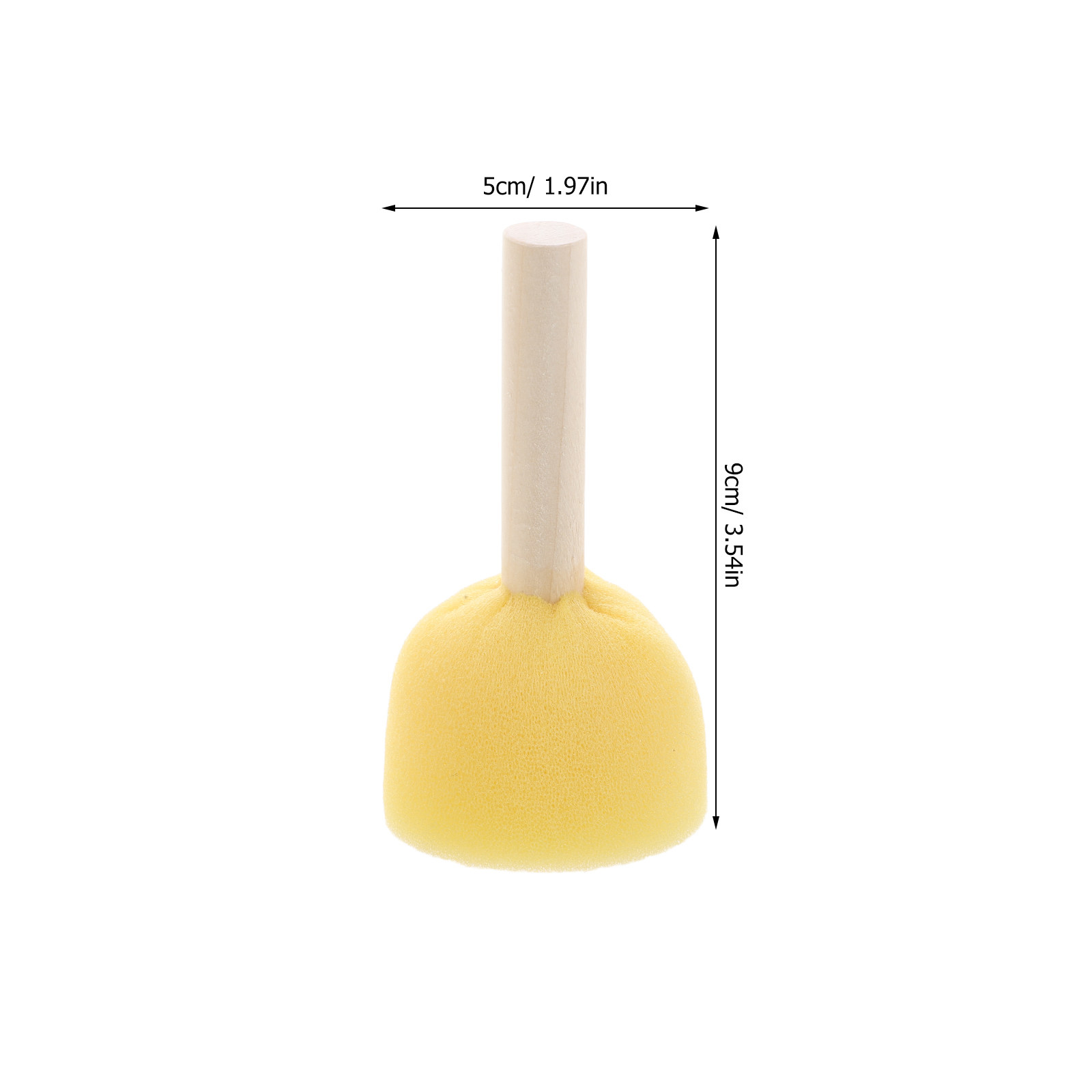 40Pcs Round Sponge Paint Brush - Art And Craft With Paint recension och pris