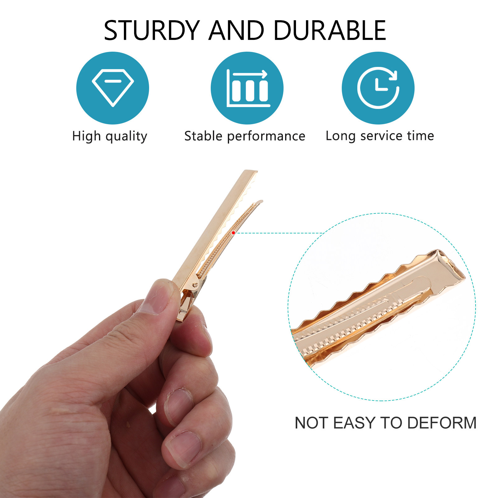 14Pcs Hair Clip Mold Silicone  - Resin Casting Mold recension och pris