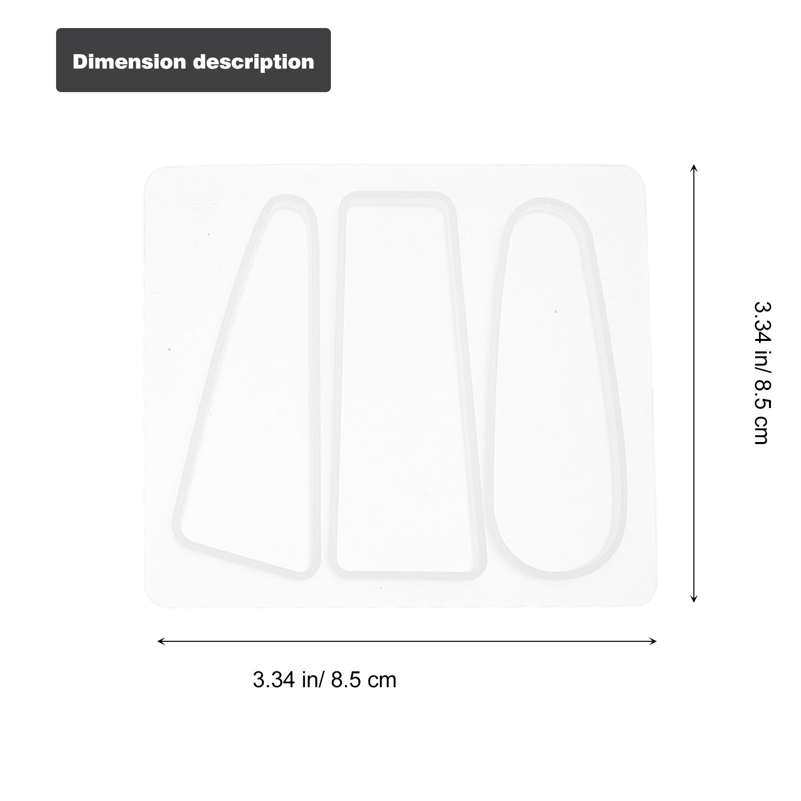 14Pcs Hair Clip Mold Silicone  - Resin Casting Mold recension och pris
