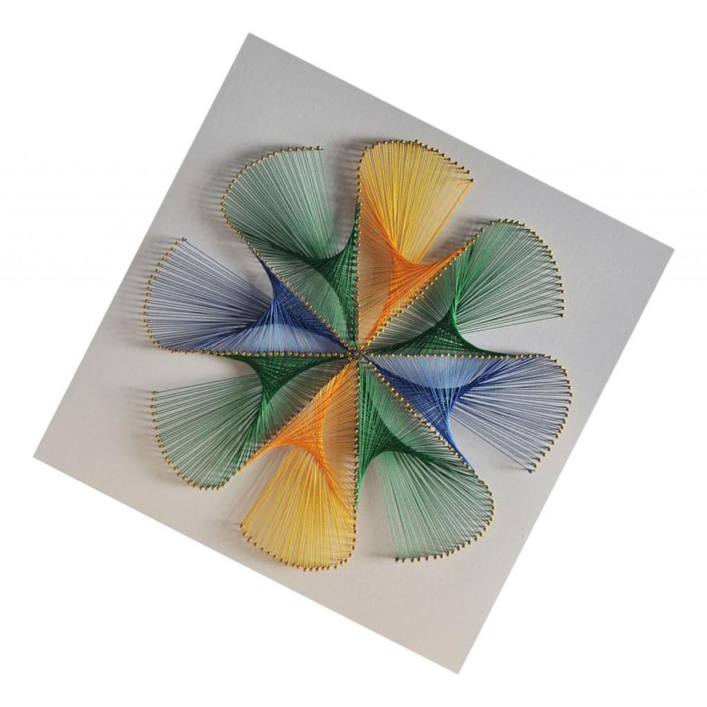 Nail String Art Kit Flower Des - Art Craft For Kids recension och pris