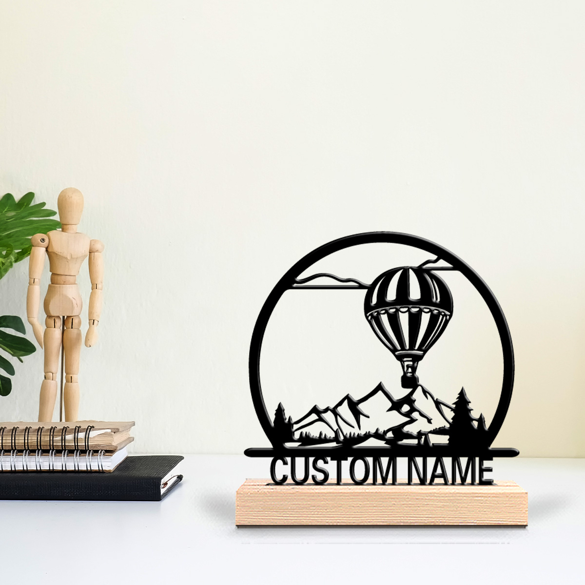 1pc Hot air balloon Customized - Art Craft Market recension och pris