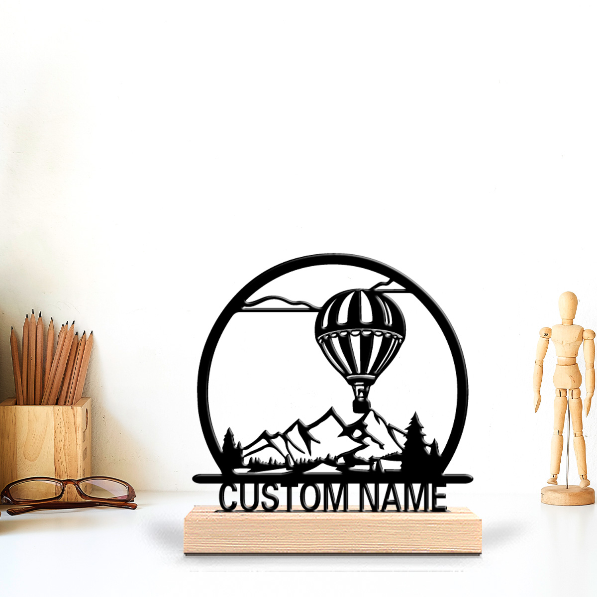 1pc Hot air balloon Customized - Art Craft Market recension och pris