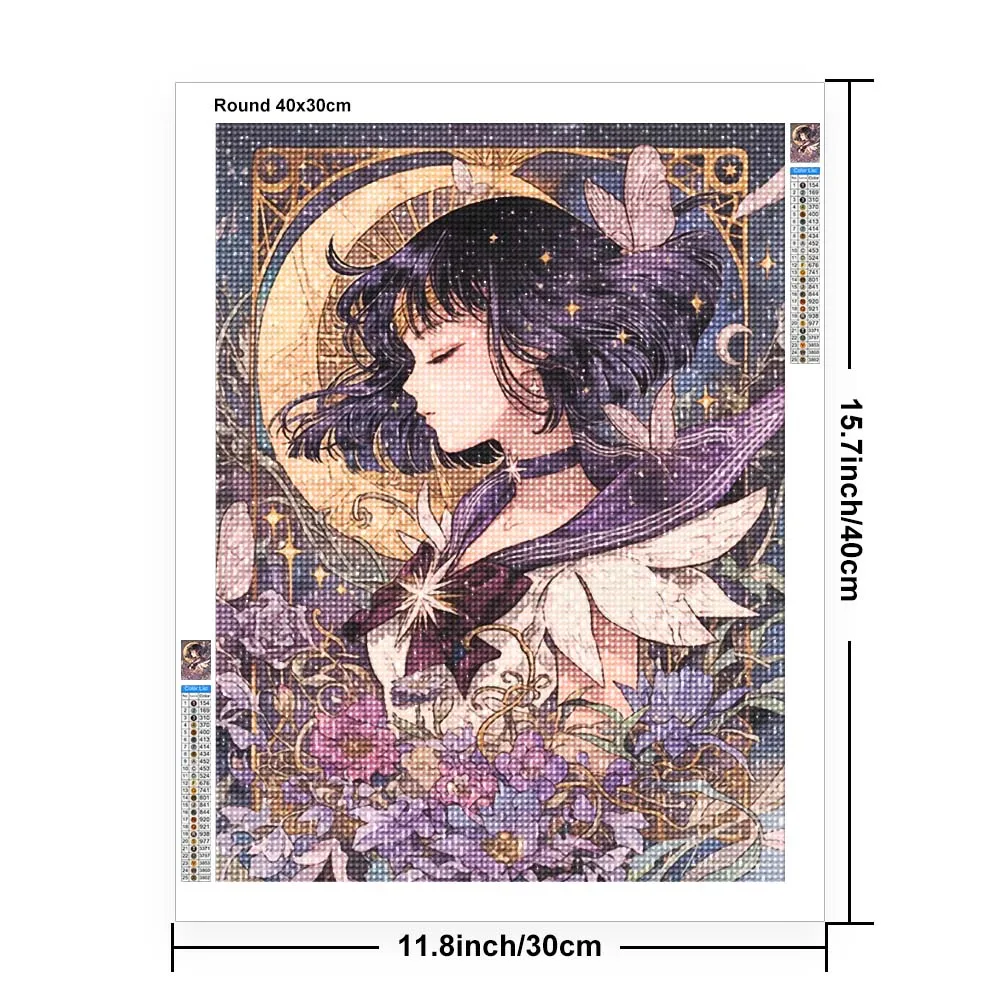 Cartoon Anime Diamond Painting - Art Craft Girl recension och pris