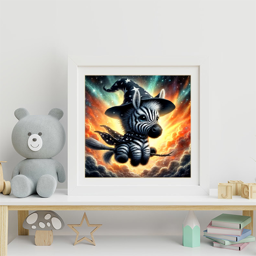 EverShine 5D DIY Diamond Embro - Art Craft Zebra recension och pris