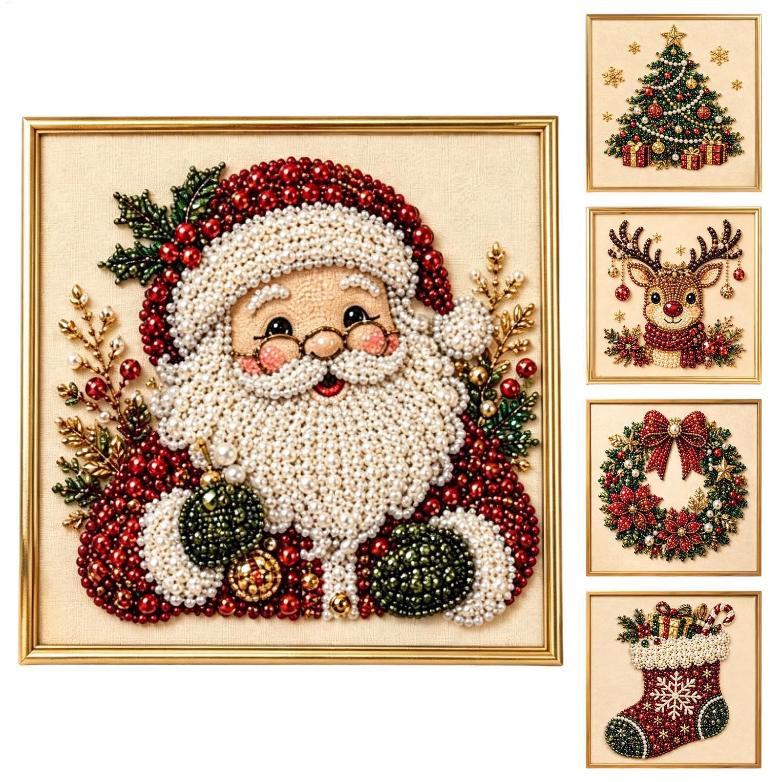 Pearl Painting Kit Christmas H - Art And Craft With Paint recension och pris