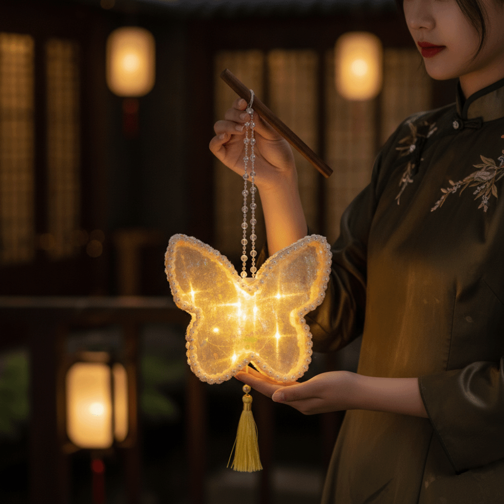 Handmade Butterfly Lantern Glo - Art Craft House Making recension och pris