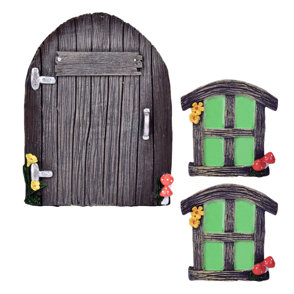 1Set Resin Statue Garden Decor - Art Craft For Kids recension och pris