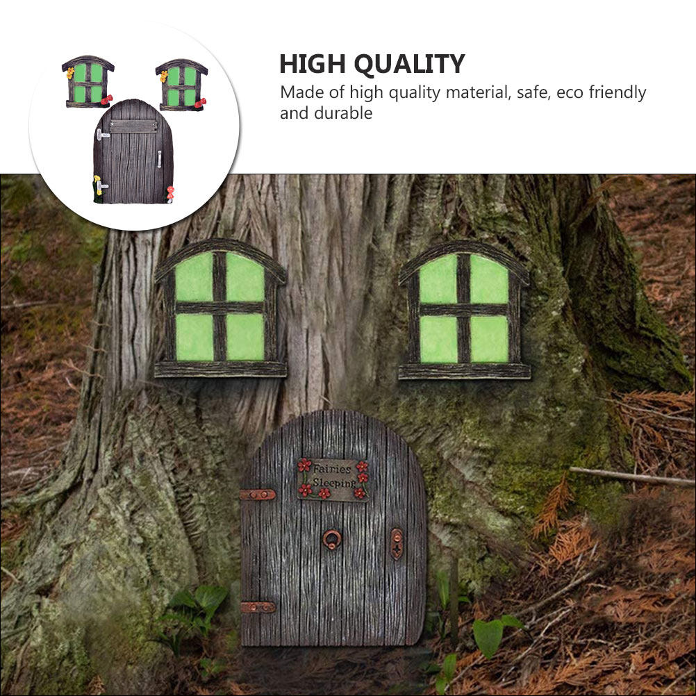 1Set Resin Statue Garden Decor - Art Craft For Kids recension och pris