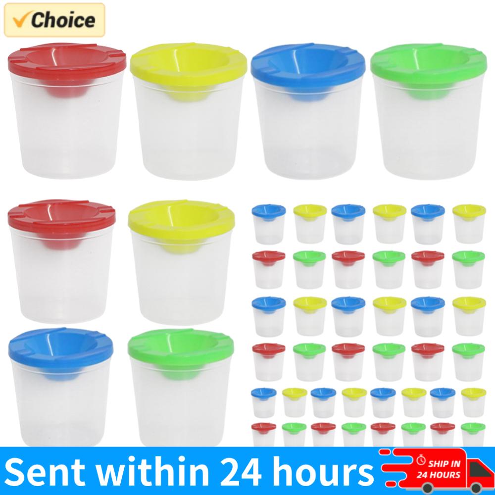 Non-Spill Paint Cups with Colo - Art And Craft With Paint recension och pris