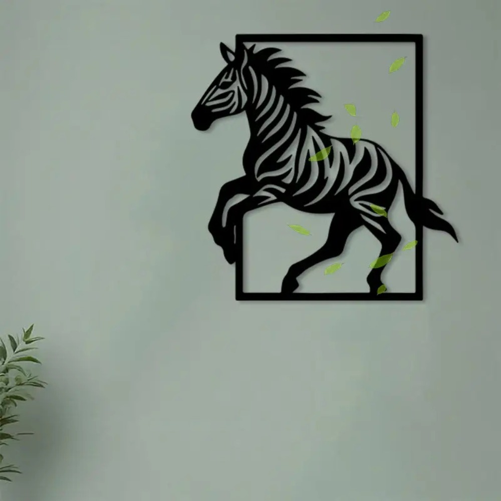 CIFBUY Metal Wall Art Zebra Ir - Art Craft Zebra recension och pris